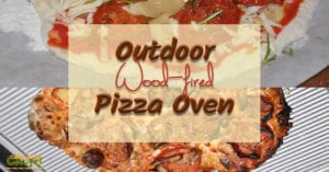 An outdoor pizza oven is fun and practical. Everyone can make their own pizza the way they want and you keep your kitchen cool while enjoying the outdoors.