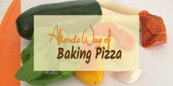 Ever since I got to make pizza in a wood-fired oven I've been craving it. I didn't want to turn on the oven so I researched alternate ways of baking pizza.