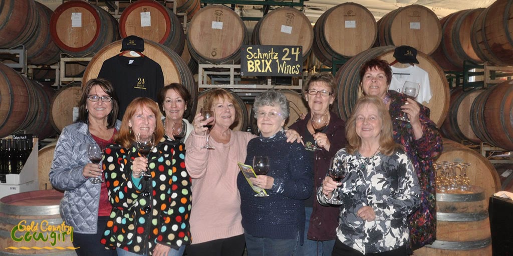 Some of the Vineyard Vixens at 24 BRIX