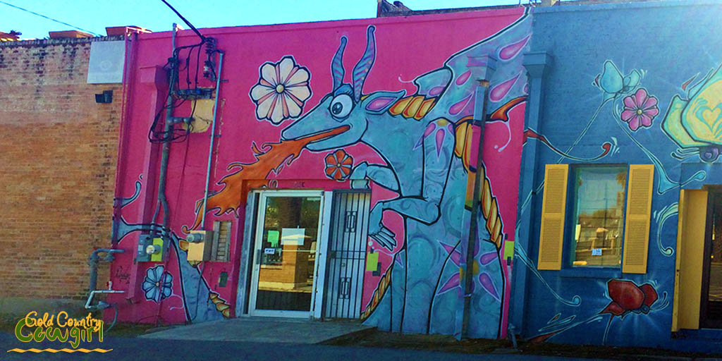 Oaxacan Dragon - Murals of Downtown Harlingen