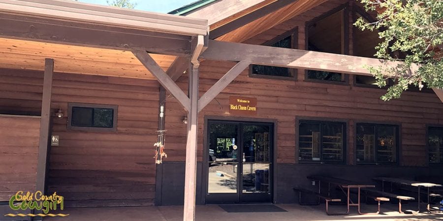 Black Chasm Cavern visitor center exterior