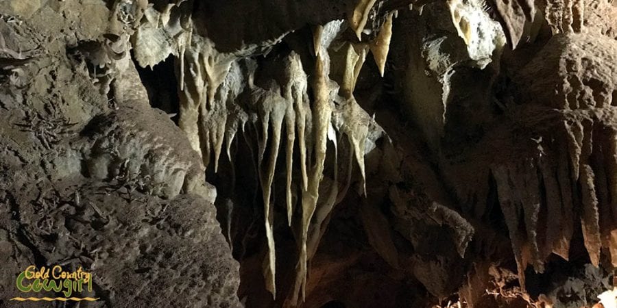 Formations in cavern