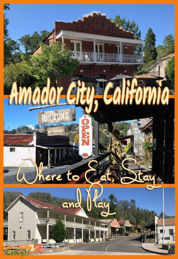 Although Amador City is the smallest incorporated city in California, covering less than a square mile, it has lots to offer. It has a hotel and four great places to eat. Main Street is also dotted with unique shops, a wine tasting room or two and a museum. 