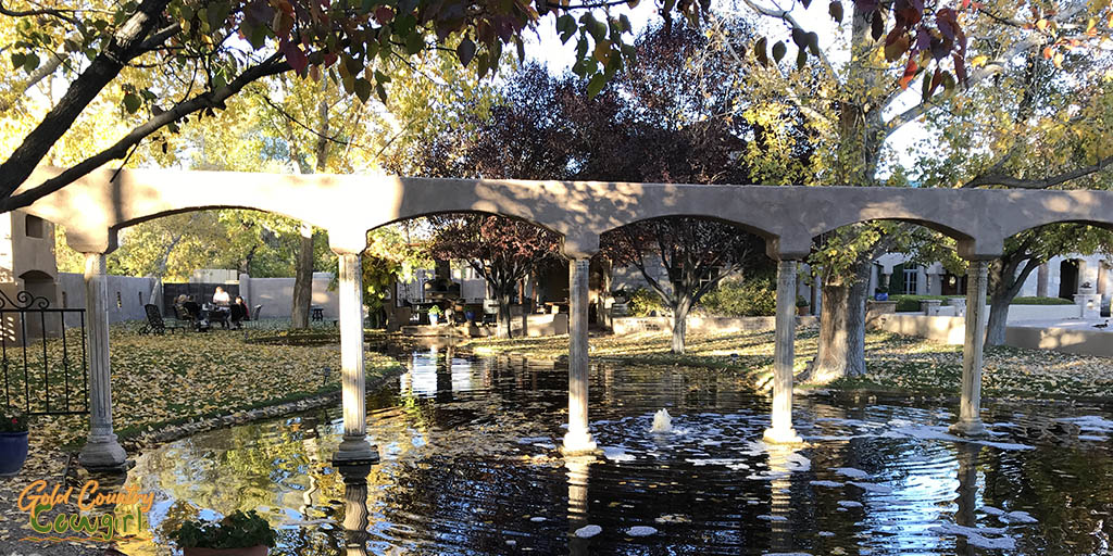 Casa Rondeña Winery pond