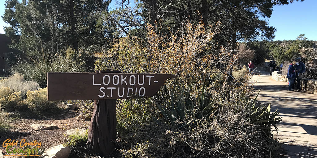 Lookout Studio sign