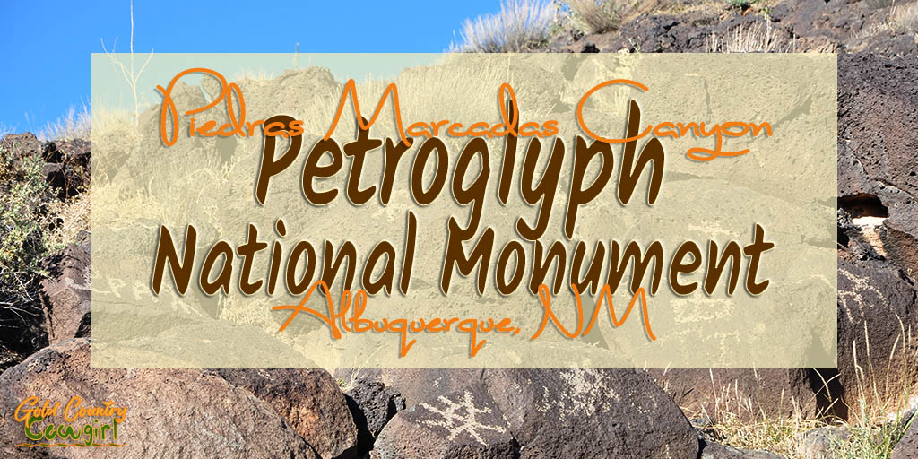 Piedras Marcadas Canyon in Petroglyph National Monument