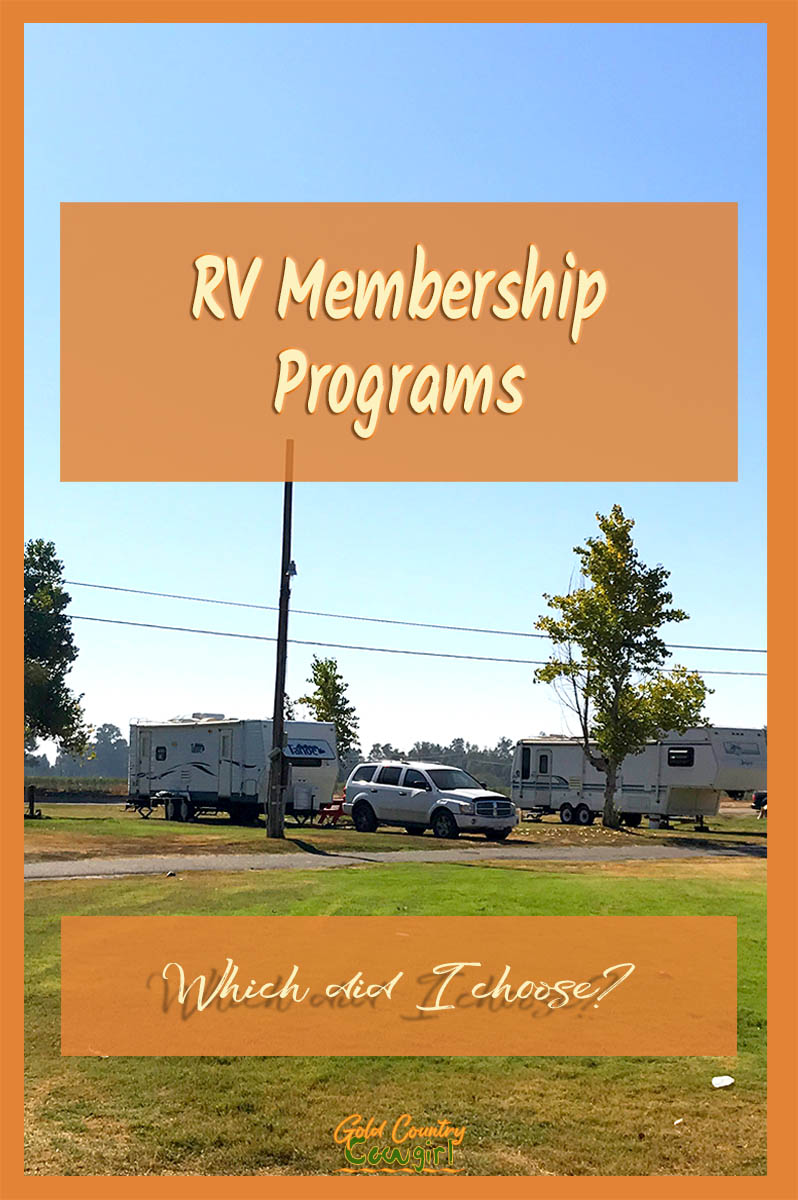 RV Membership Programs