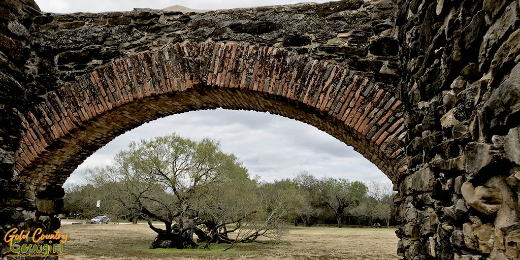 San Antonio Mission Trail Espada Mission archway
