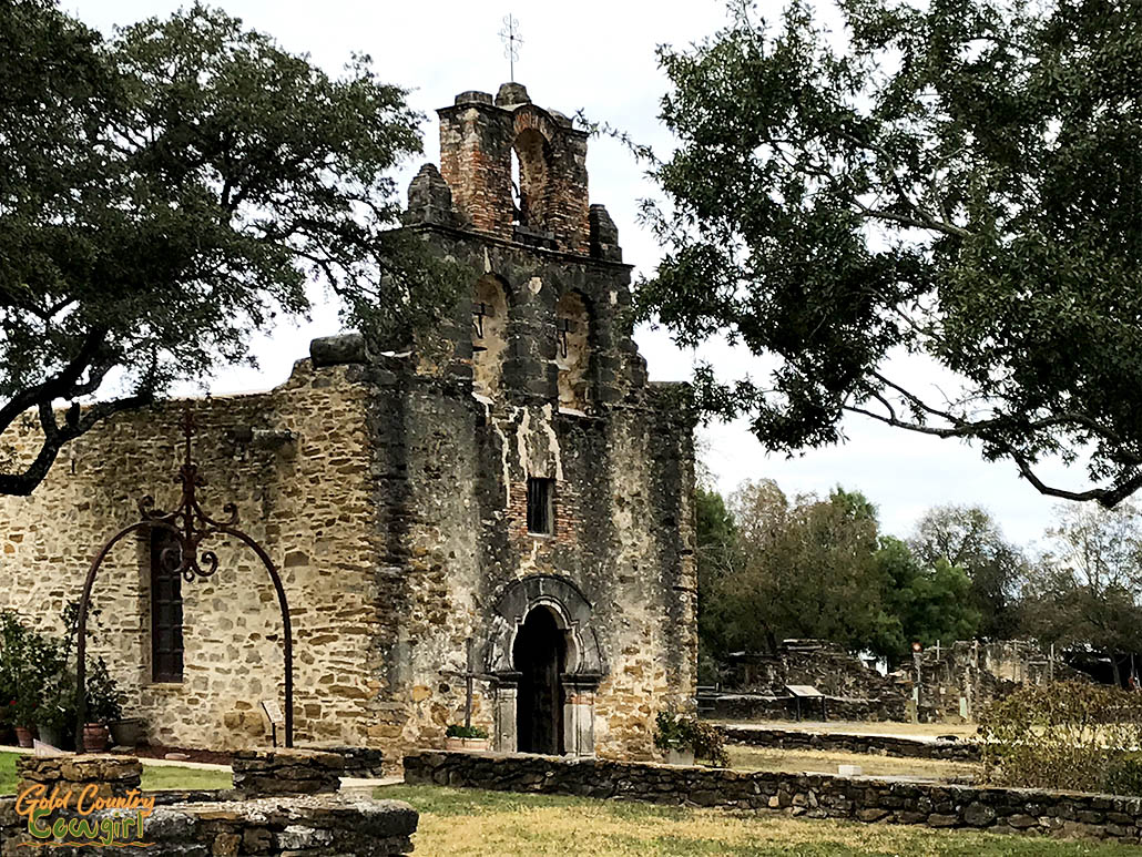 San Antonio Mission Trail Espada Mission church