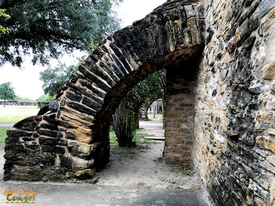 San Antonio Mission Trail San Jose Mission arches