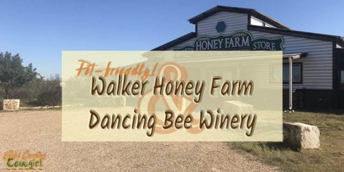 Walker Honey Farm and Dancing Bee Winery in Rogers, TX, may be a little off the beaten path but well worth a visit for amazing raw honey and honey wine.