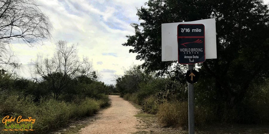 Harlingen Arroyo Colorado World Birding Center path