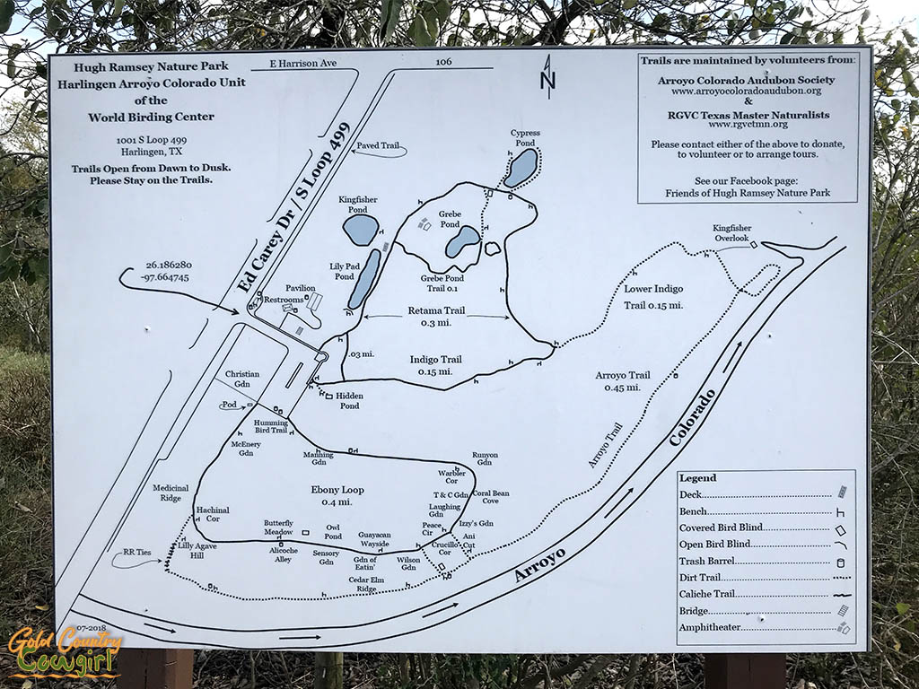 Hugh Ramsey Nature Park map