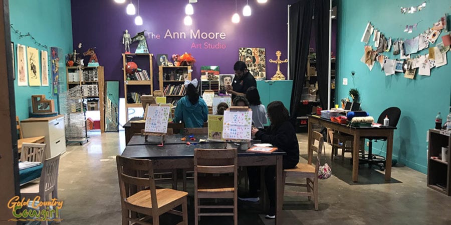 Ann Moore Art Studio at IMAS