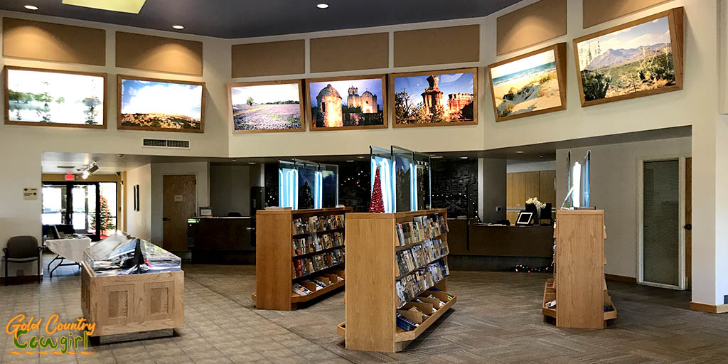 Texas Travel Information Center interior