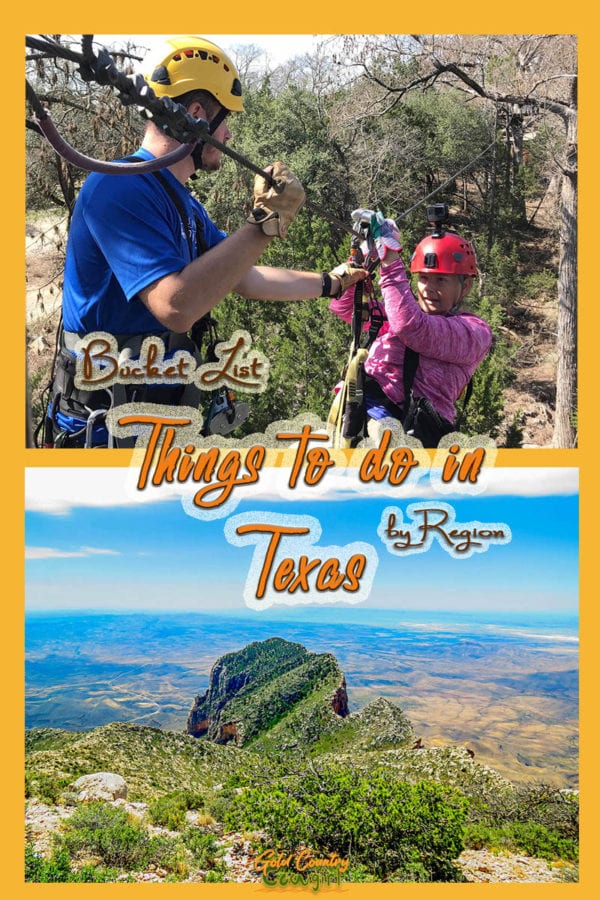 Texas is a diverse state with a mind-boggling number of things to do. Bucket list worthy things to do in Texas by region recommended by travel bloggers. #travel #texas #food #wine #hiking