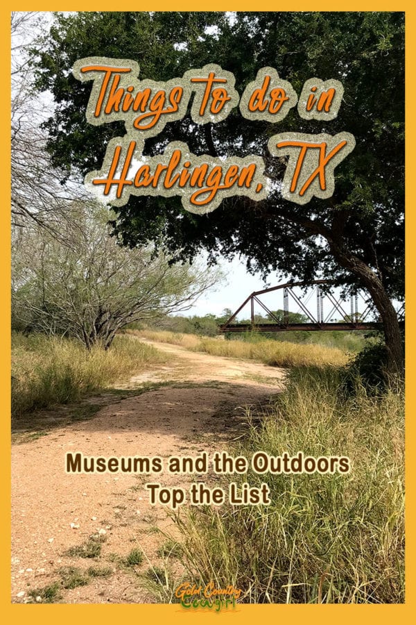 A sub-tropical climate, with average winter lows in the 50s, means year-round outdoor activities. Museums top the list of indoor things to do in Harlingen. #travel #texas #harlingen #museums #birding