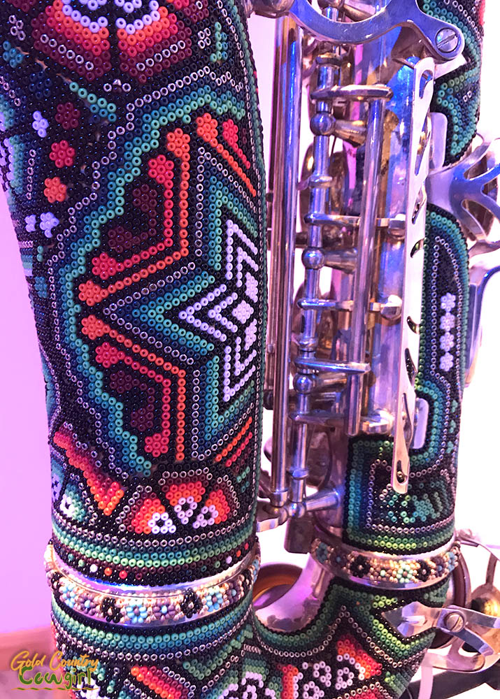 Warika saxophone close up