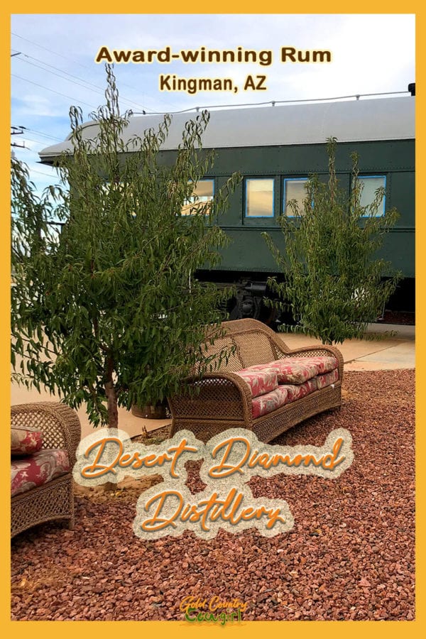 Photo of Desert Diamond Distillery exterior with Pullman train car