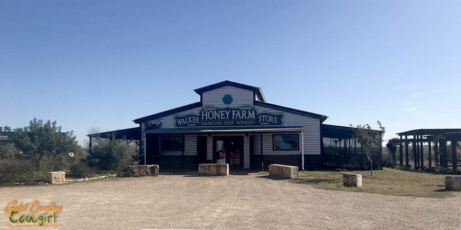 Walker Honey Farm store and tasting room exterior - a little off the beaten path but worth adding to any California to Texas RV itinerary