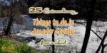 river with white water and text overlay: best things to do in Amador County