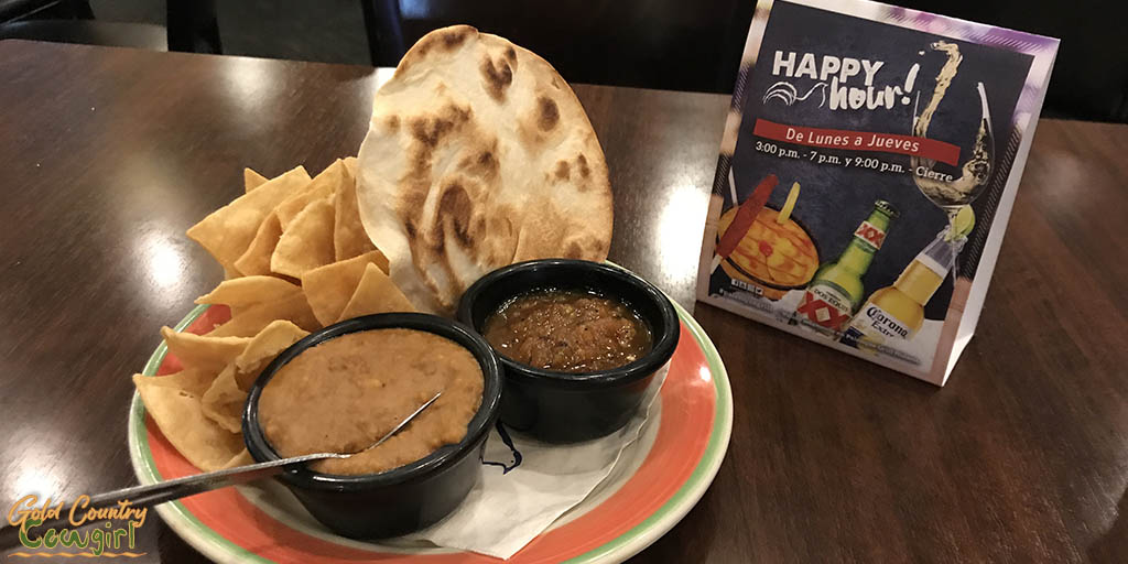 Palenque Grill chips and dips