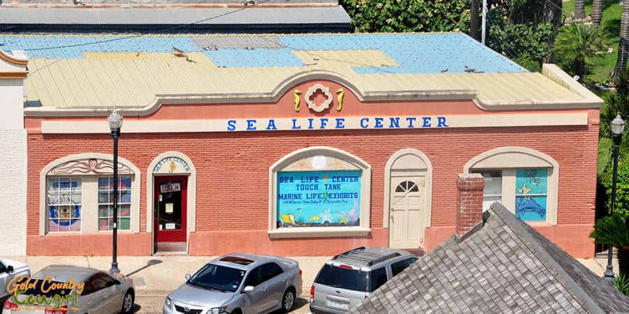 Sea Life Center on Lighthouse Square in Port Isabel