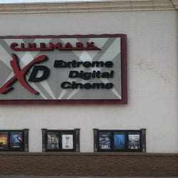 Cinemark 16 XD sign