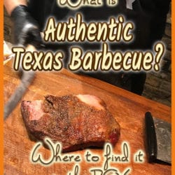Authentic Texas barbecue title graphic v