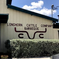 Longhorn Cattle Company exterior sign