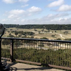 Fossil Rim Overlook Cafe view