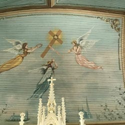 St. Mary’s Praha ceiling painting