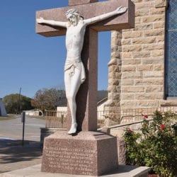 St. Mary's Praha cross