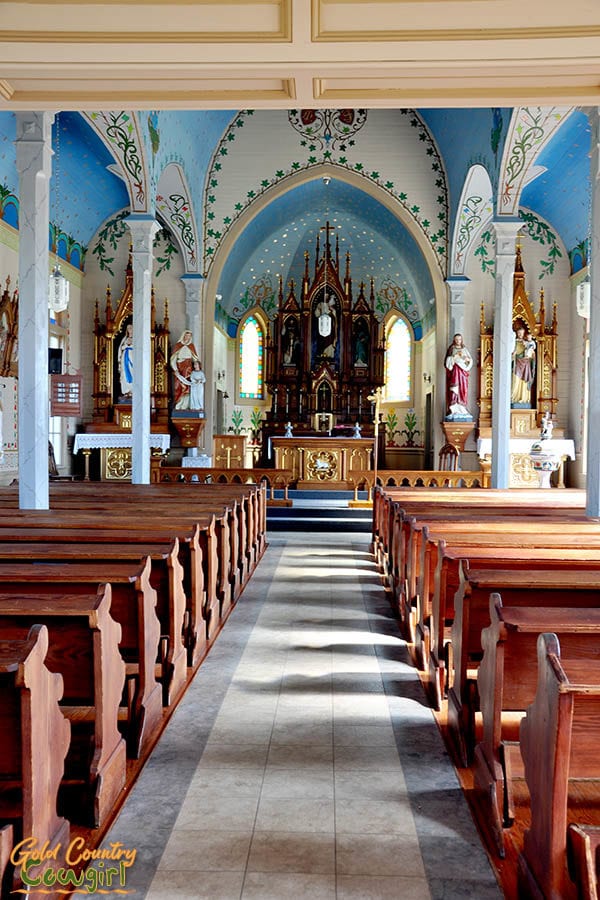 interior of Sts. Cyril and Methodius Church