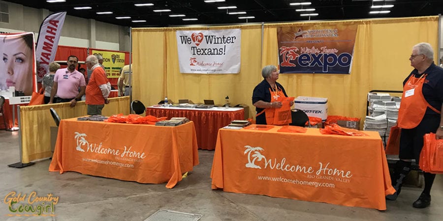 Winter Texan Expo in McAllen - welcome attitude is a main attraction for Winter Texans