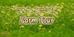 green foliage with yellow flowers and text overlay: Discover the agricultural side of the Rio Grande Valley Farm Tour