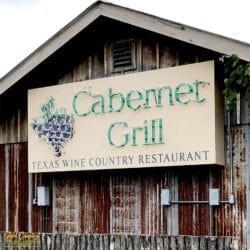 Cabernet Grill sign