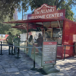 Alamo Welcome Ticket Booth