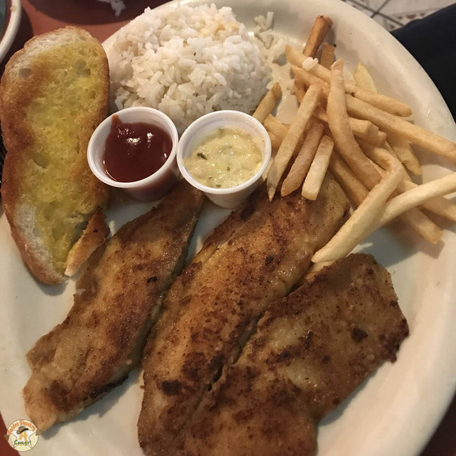 fish polate at Chuy's Red Snapper, one of the best places to eat in Nuevo Progreso