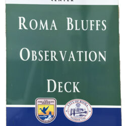 World Birding Center Roma Bluffs sign