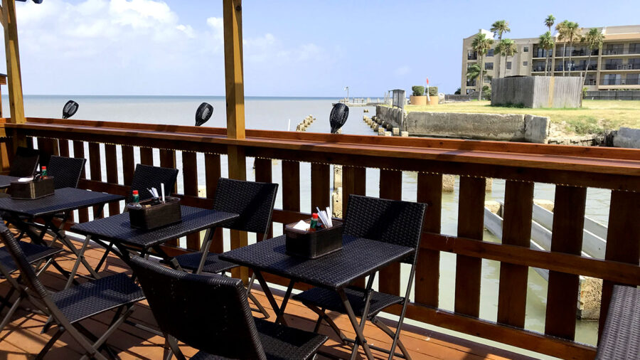 View from the end of Lobo Del Mar